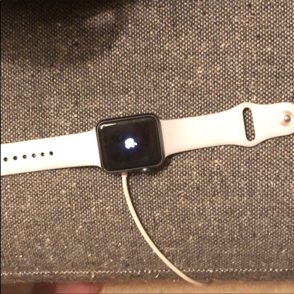 42 mm space grey Apple Watch